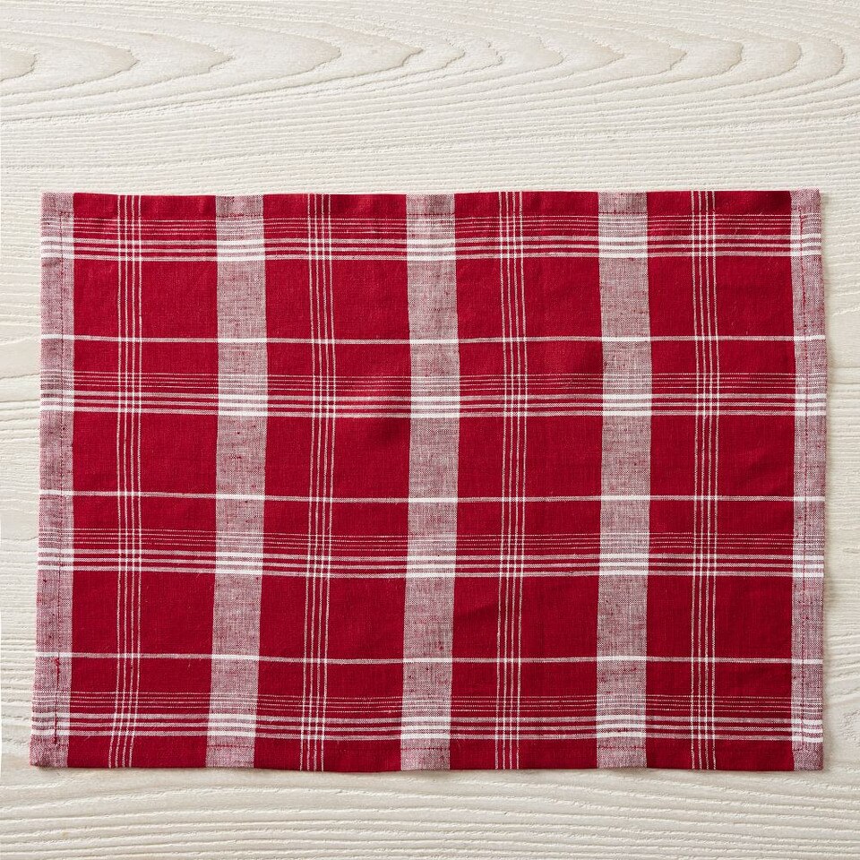 Origin Plaid Placemats West Elm Australia